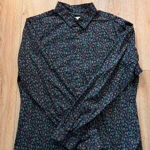 PAISLEY TOPMAN L/S BUTTON UP